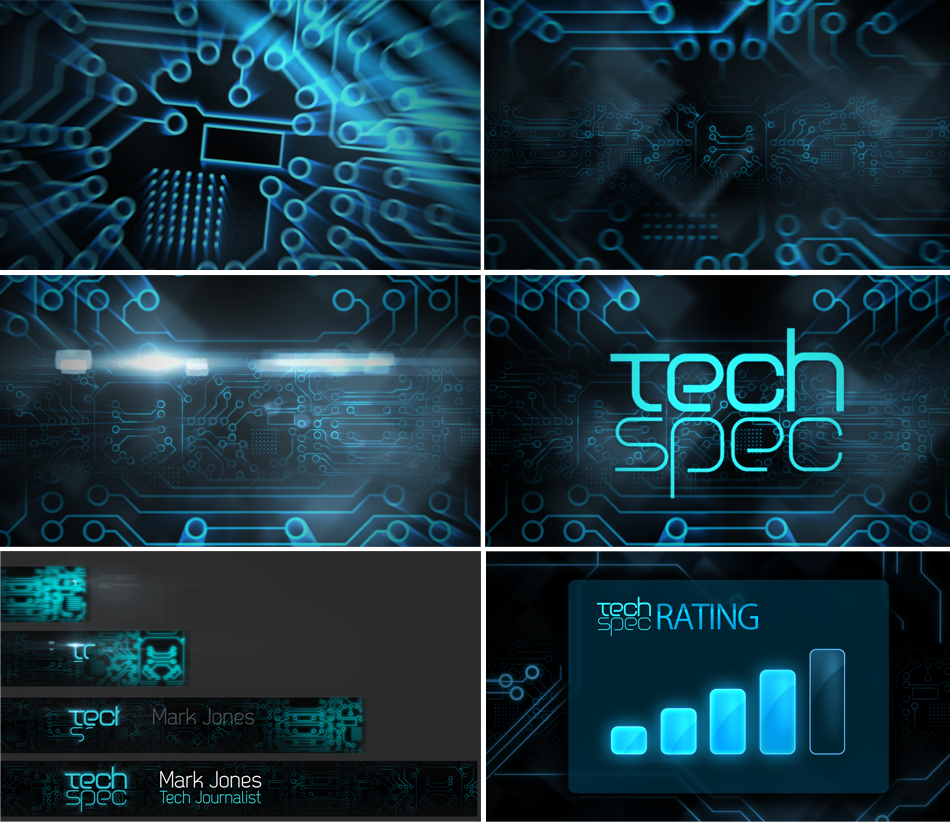 Stills from the webcast animation project